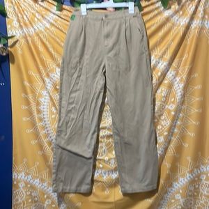Tan pants! Super cute!
